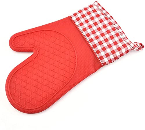 Gant Four Gant Cuisine Gants à micro-ondes en silicone Mitts au four un barbecue Gants four à four à cuire des gants de cuisson de cuisine résistant à la chaleur Gant Four Anti Chaleur(Style4)