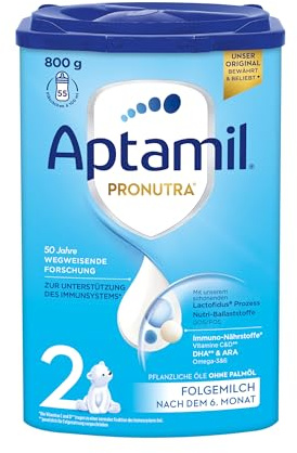 Aptamil Pronutra-ADVANCE 2 Folgemilch nach dem 6. Monat, 800 gramm (Packung mit 6)