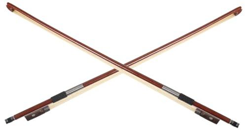 Gatuida 2 piezas de Violín con Crin Natural para Práctica Musical Equilibrio Óptimo y Sonido para Estudiantes y Músicos Avanzados