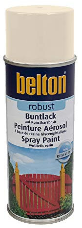 Kwasny Belton Robust Buntlack Lackspray Lack Spray Spraylack Cremeweiss Hochglanz 400 ml