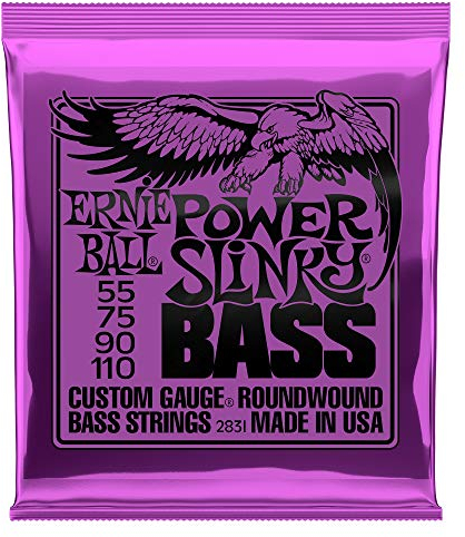 Ernie Ball Power Slinky Nickel Wound E-Basssaiten 55-110 Stärke
