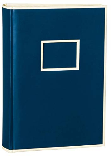 Semikolon 351117 Album con 300 tasche - 22,5 x 32,8 cm - 100 pagine color crema, per 300 foto 10x15 - blu navy
