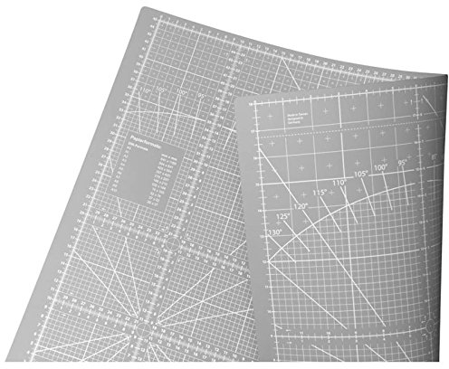 Nähwelt Flach Selbstheilende Schneidematte, 93 x 124 cm, Grau, Mehrschichtiger Kunststoff, Selbstheilend, Rechteckig