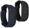 kwmobile 2X Sportarmband kompatibel mit Garmin Vivofit 3 Armband - Fitnesstracker Band Set aus TPU Silikon