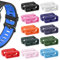 Cobee Correas de reloj correa correa soporte de retención de anillo de aro de retención correa de reloj de repuesto de silicona para relojes deportivos inteligentes (22 mm, 11 colores)