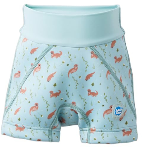 Splash About Shorts de baño de incontinencia para niños pequeños, Playful Otters, 2-3 años