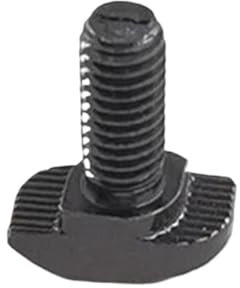 20/50 Stück schwarz 2020 3030 4040 4545 T-Bolzen Flanschmutter M5 M6 M8 T-Schraube Aluminium-Profilschraube (Color : 40-8x20mm, Size : 50pcs)