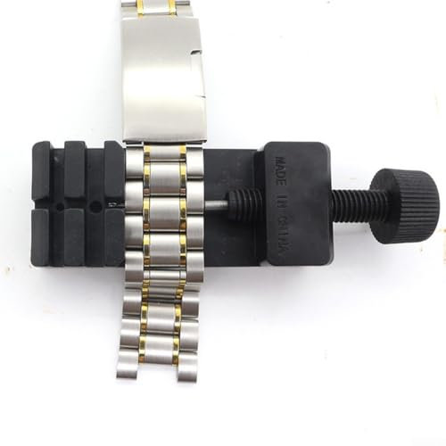 Pratico strumento per rimuovere i perni di collegamento dell'orologio con 4 perni extra per una facile personalizzazione del cinturino