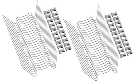 TOYANDONA 1juego Clip De Invernadero De Acero Inoxidable w y z Para Fijación De Paneles De Vidrio Resistente y Duradero Para Reemplazo y Mantenimiento De Invernaderos