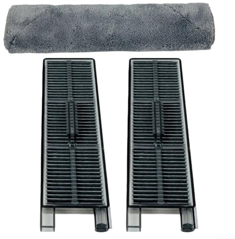 Homeponnew Panno di ricambio per mocio e filtro HEPA per MOVA per G20 Master/G30 Ultra - panni in microfibra con prestazioni di pulizia migliorate per robot aspirapolvere