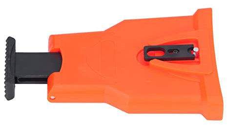 Haofy Chainsaw Sharpener Portable with Wear-Resistant Whetstone for, Quick 3-5 Second Chainsaw Sharpener for Outdoor Woodworking, Camping and (orange)