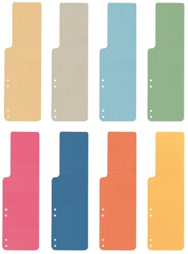 Q-Connect KF15771 Aktenschwänze, 100 Stück chamois