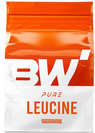 Bodybuilding Warehouse, Pure Instantised Leucine Powder, Essential Branched Amino-Acid, Helps Muscle Growth (250g)