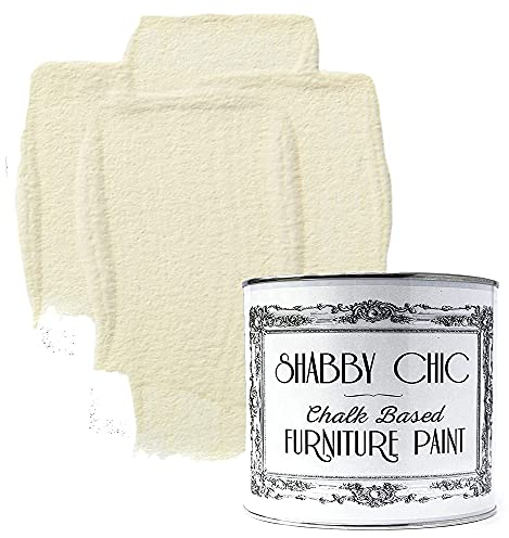 Shabby Chic Chalk Based Furniture Paint 100ml (Antique White)