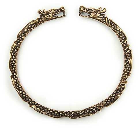 Drachensilber Armreif Drachen Armband Schmuck Bronze Armreif Wikinger Armschmuck Gothik Drachenschmuck Frauen Mittelalterschmuck Damen