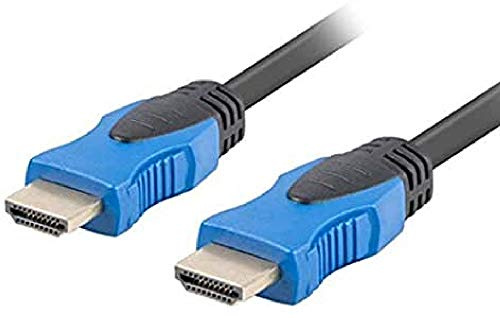Cavo HDMI LANBERG CA-HDMI-20CU-0100-BK Connettori maschio/maschio placcati oro risoluzione fino a 3840 x 2160 10 metri nero
