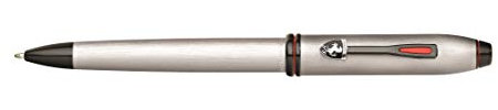 Cross Townsend Ferrari Kugelschreiber (Strichstärke M, inkl. Premium-Geschenkverpackung) Chrom/Aluminium Grau