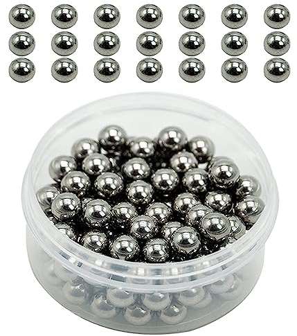 YUANHONGKEJI Paint Mixing Balls,150Pcs Rust-proof Stainless Steel Balls for Mixing Model Acrylic Paints – Paint Mixing Agitator Balls, 5.5mm/apr. 0.22”