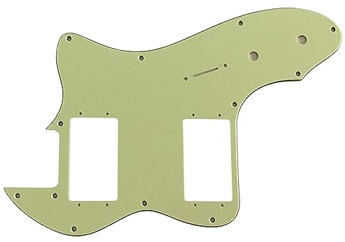 For Fender US '72 Telecaster Deluxe Reissue Guitar Pickguard (3-lagig, Vintage Green)