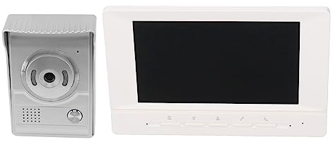Videocitofono IP55 di Videocitofono Impermeabile 100-240V Regolabile per la Casa (Spina europea)