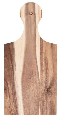 Glory Haus Tabla rectangular de acacia para charcutería, tablas de queso de 10 x 22 pulgadas, perfectas para Navidad, Halloween, regalos ideales de boda para parejas, plato grande de cocina con