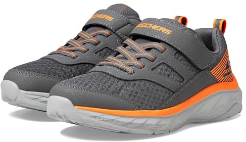 Skechers Scarpe da trekking da ragazzo, Melé grigio, 35 EU