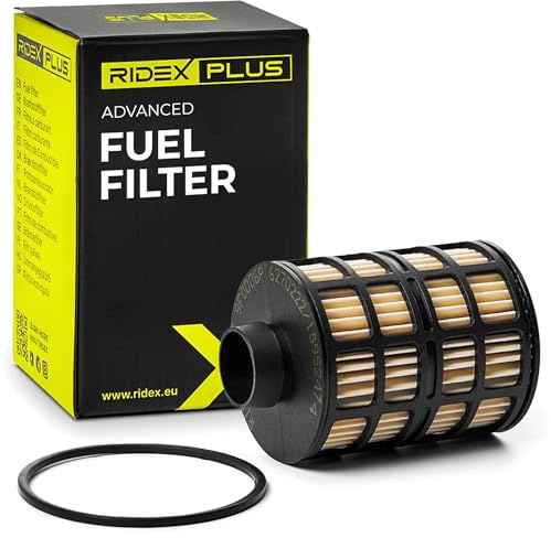 RIDEX PLUS 9F0006P Kraftstofffilter Filter Cartridge mit Dichtring Kompatibel mit OPEL Corsa D Schrägheck S07 13204107 13122587 13179060