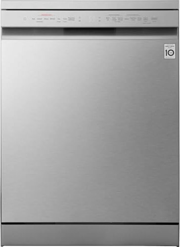 LG DF243FVS 14 Place Setting Dishwasher - Silver