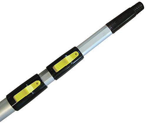 Asta Telescopica in Alluminio con Bloccaggio a Molla per Giardinaggio ed Agricoltura Svettatoio Segaccio (6 Mt)