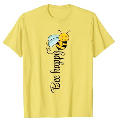 Bee Happy apicoltore apicoltore api sussurro api apicoltori Maglietta
