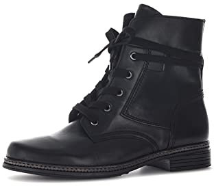Gabor Damen Schnürstiefeletten, Frauen Stiefeletten,Best Fitting,Winterstiefeletten,warm,gefüttert,Boots,schwarz (Ra.cogn.),42 EU / 8 UK