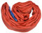 flexman Eslinga Elevación Redonda 5T, Correas Correas Grúa Bucle Sin Fin PES 75 mm Ancho, Correas Elevación Aparejos Resistentes para Transporte de Puertos (2 m (6,56 pies))
