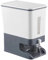 BGFAVCV Sealed Grain Container Storage Household Cereal Rice Box Dispenser Bucket Rice Cans 10KG-A