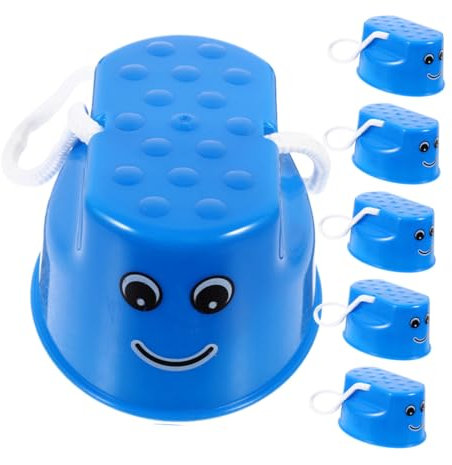 BESTonZON 6stücke Kinderstelzen Balance-Spielzeug Stepper Schuhe Kunststoff Für Gleichgewichtstraining rutschfeste Sohle Mit Massagepunkten Outdoor-Spielzeug Für Kleinkinder