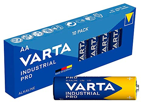 Varta Industrial Alkaline Batterien Mignon - AA - 10er Pack