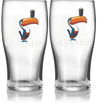 Guinness - Vaso de pinta de tucán