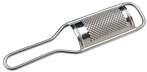 PIAZZA - Grattugia Formaggio Manuale in Acciaio Inox - Lama Universale 9cm - Ideale anche per Verdure, Limone, Mela, Patate, Carote, Agrumi