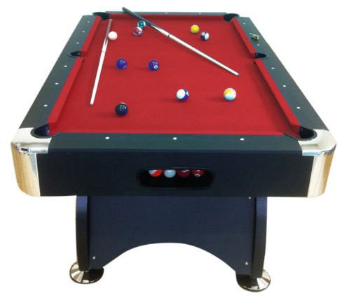 Tavolo da biliardo-carambola “Red devil” 7 ft ACCESSORI PER CARAMBOLA PANNO rosso- NUOVO billiard table (BIGLIE NUMERATE + TRIANGOLO + 2 STECCHE + GESSETTI GIA INCLUSI)