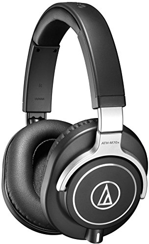 Audio-Technica ATH-M70x Kopfhörer, kabelgebunden, professionelle Monitor-Kopfhörer