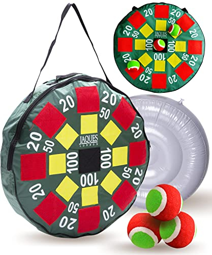 Jaques of London Garden Target Game | Outdoor Throwing Games for Kids | Activive Play Games for 3 Year Olds + | Since 1795