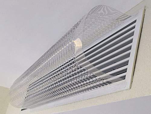 Liveinu Unique Design Adjustable Reusable Heat and Air Deflector for Vents, Sidewall, RV, Home HVAC, AC and Ceiling Registers