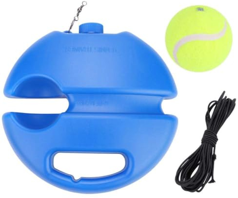 Alomejor Tennisball Trainer Tennis Baseboard mit einem Seil und 1 Trainingsball Tennis Selbststudium Praxis Training Tool f¨¹r Anf?nger Kinder Erwachsene