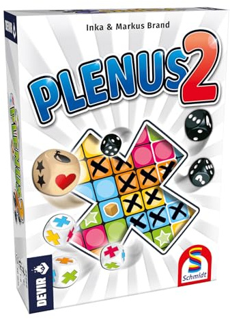 Devir - Plenus 2, Juego de Mesa con Dados, Roll & Write, Modo Solitario, hasta 6 Jugadores (BGPLENML)