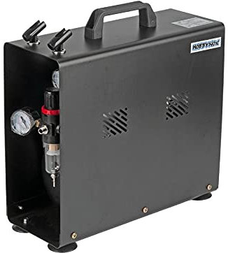 Hobbynox Airbrush Kompressor 1/4HP 3.5 Liter Tank0-6 Bar HNAS196AW