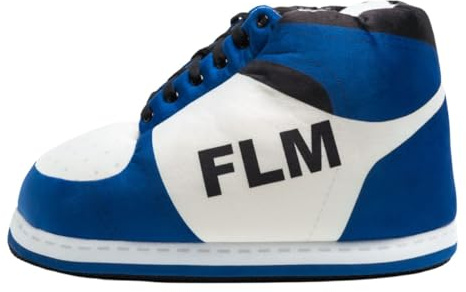 Flamingueo Zapatillas Casa - Pantuflas - Diseño Sneakers - Unisex - Slippers - 100% Poliéster Ultrasuave - Antideslizantes - Talla Única