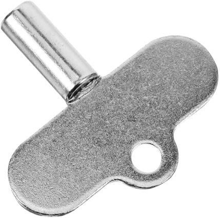 Homoyoyo Radiator Air Bleeder Valve Key for Bleeding Radiators Made of Metal Fits Hole Valves Essential Plumbers Tool Key for Water and Gas Line Maintenance