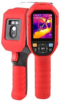 Termocamera professionale, Termocamera a infrarossi Risoluzione 256 X 192 25Hz Termocamera portatile Strumenti per la risoluzione dei problemi