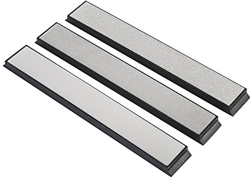 240, 600, 1000 Grit Stable Performance Sharpening Stones, Small Size Portable Whetstone Set with Base for Kitchen Tools, Scissors and More, Uniform Hardness