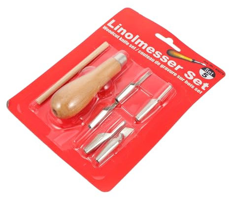 ARTSEWPLY Carving Knives Für Kunstmalerei Ergonomisch Leicht Edelstahl Klingen Vielseitig Für Leinwand Acrylfarben Wasserfarben Töpferarbeiten Modellierung Wanddekoration Geeignet