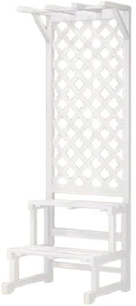 Soporte de madera para plantas de interior escalonado para múltiples plantas, soporte de exhibición para patio, jardín, balcón, sala de estar y muebles de dormitorio, 60 x 50 x 169 cm.